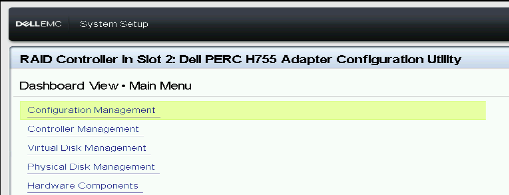 DELL戴尔服务器R750 H755阵列卡 配置磁盘阵列raid