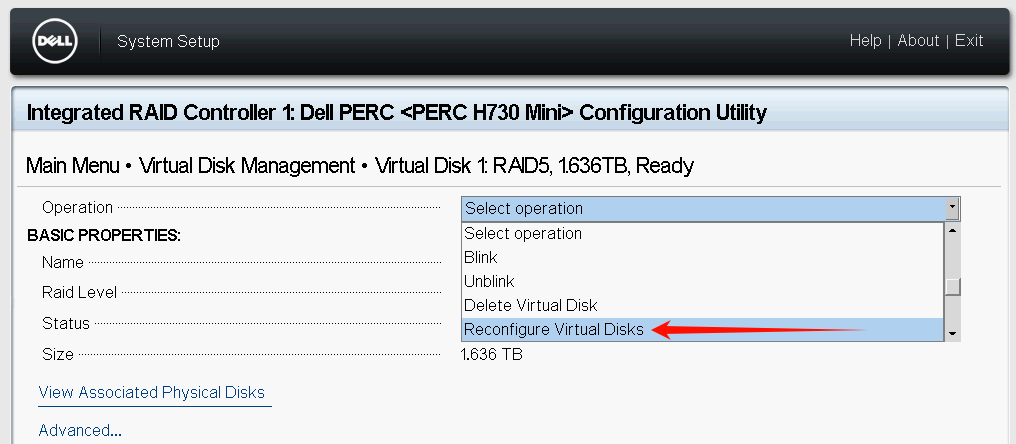 DELL戴尔服务器 H730阵列卡离线扩容