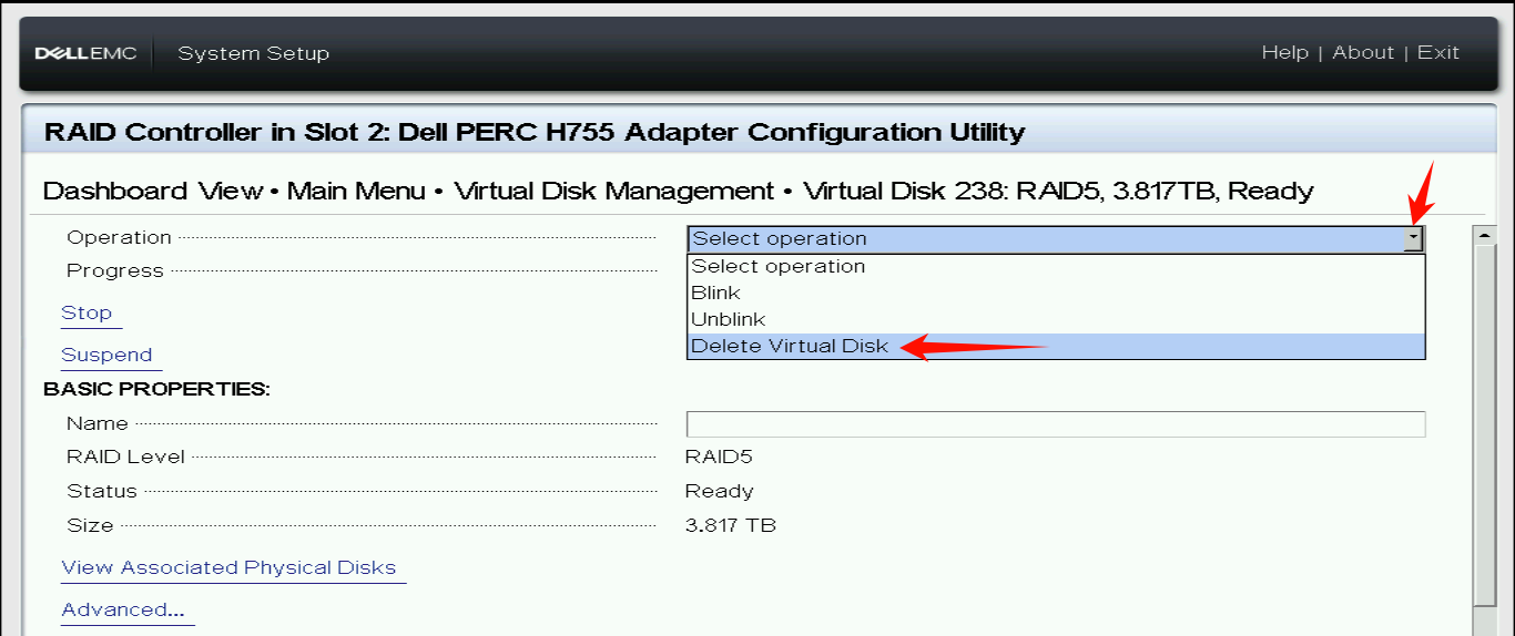 DELL戴尔服务器R750 H755阵列卡 配置磁盘阵列raid