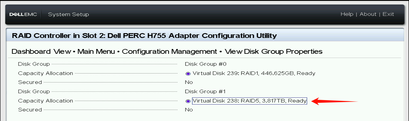 DELL戴尔服务器R750 H755阵列卡 配置磁盘阵列raid