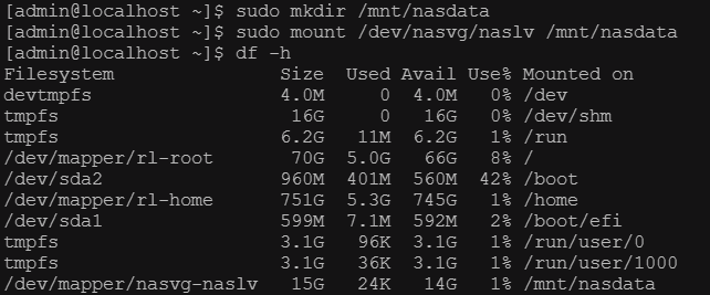 储迹存储功能简介 Rocky linux 9 挂载存储并配置LVM分区