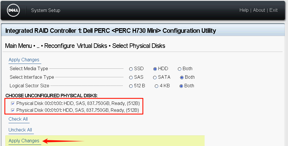 DELL戴尔服务器 H730阵列卡离线扩容