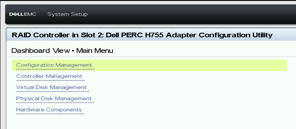 DELL戴尔服务器R750 H755阵列卡 配置磁盘阵列raid